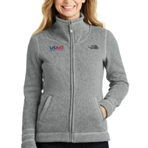 USAID English - The North Face® Ladies Sweater Fleece Jacket