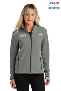 USAID English - The North Face® Ladies Glacier Full-Zip Fleece Jacket