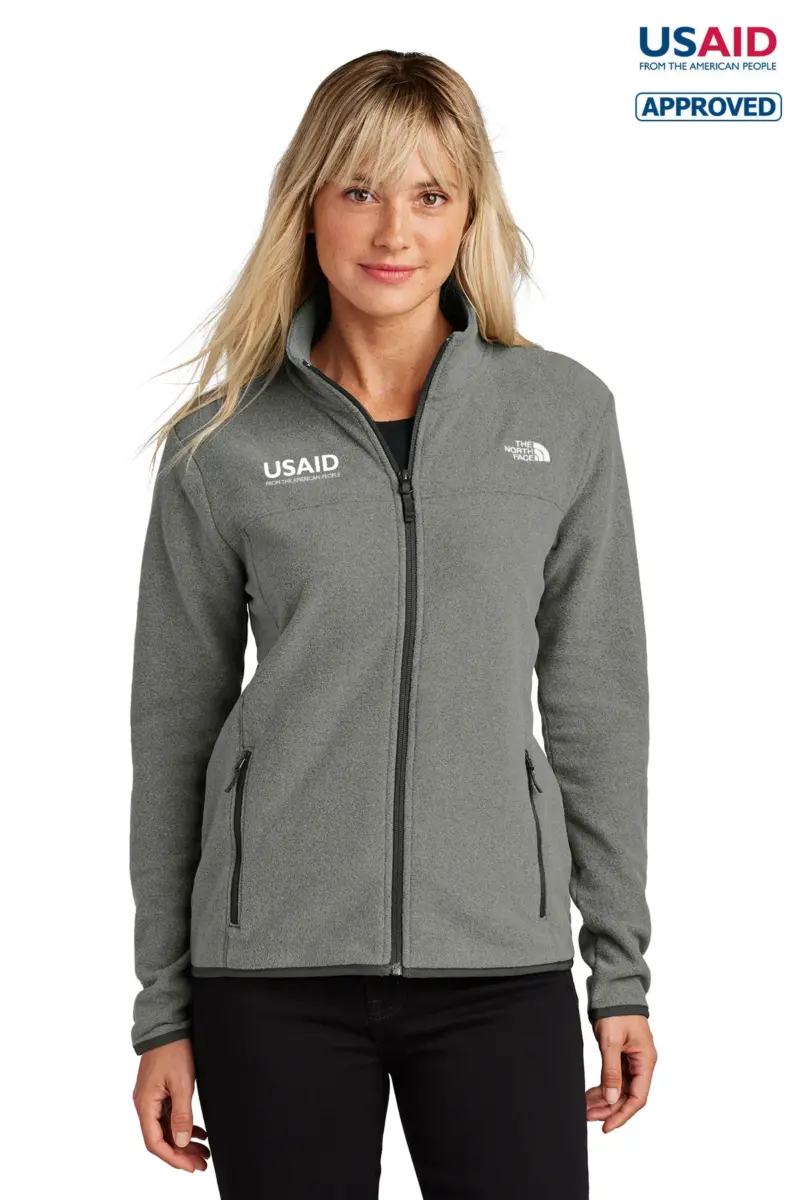 USAID English - The North Face® Ladies Glacier Full-Zip Fleece Jacket