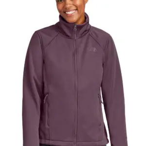 USAID English - The North Face® Ladies Chest Logo Ridgewall Soft Shell Jacket