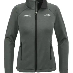 USAID English - The North Face® Ladies Chest Logo Ridgewall Soft Shell Jacket
