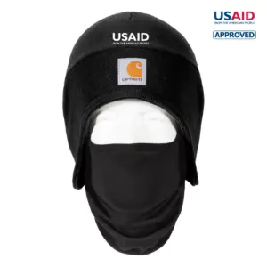 USAID English - Embroidered Carhartt Fleece 2-in-1 Headwear