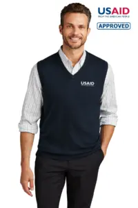 USAID English - Port Authority Men's Sweater Vest