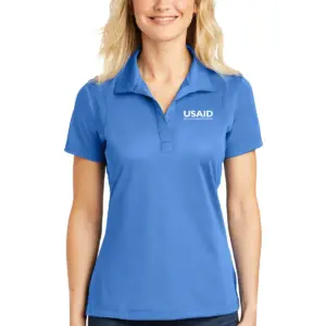 USAID English Ladies Sport-Tek Micropique Sport-Wick Polo Shirt