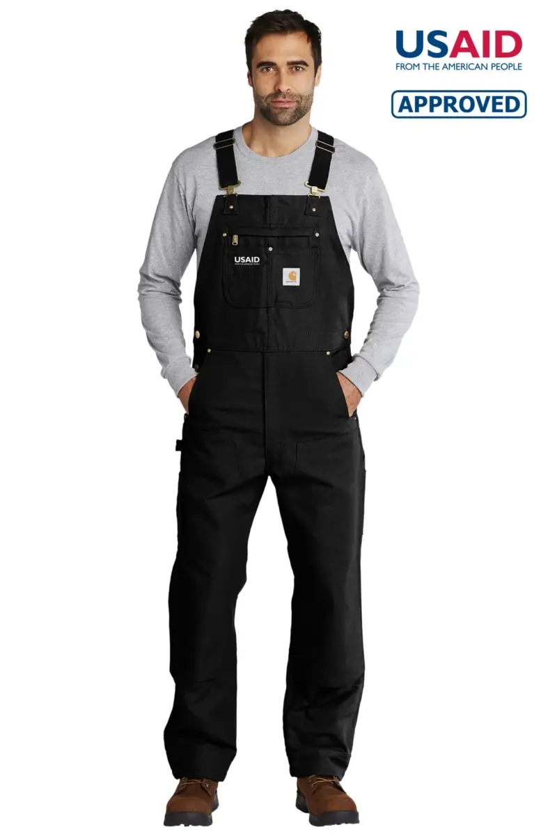 USAID English - Carhartt Duck Unlined Bib Overalls