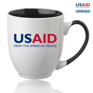 USAID English - 16 Oz. Miami Two-Tone Bistro Mugs