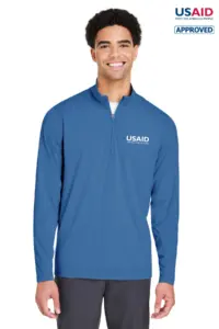 USAID English - Puma Golf Men's Bandon Quarter-Zip