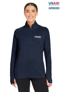 USAID English - Puma Golf Ladies' Bandon Quarter-Zip