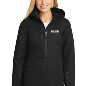 USAID English Port Authority Ladies Vortex Waterproof 3-in-1 Jacket