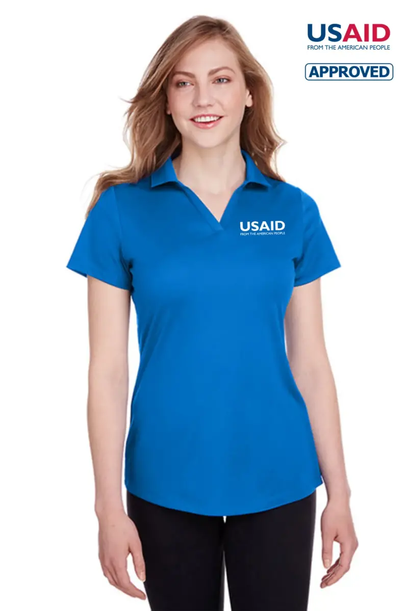USAID English PUMA GOLF Ladies Icon Golf Polo