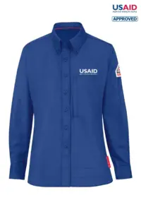 USAID English - Bulwark® Unisex Lightweight Comfort Woven Shirt