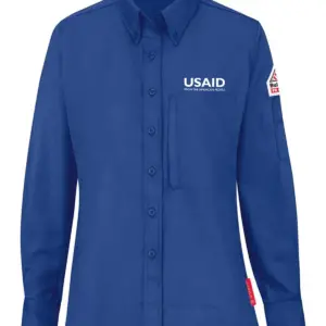 USAID English - Bulwark® Unisex Lightweight Comfort Woven Shirt