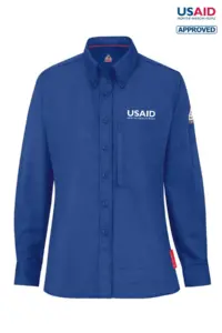 USAID English - Bulwark® Unisex Midweight Comfort Woven Shirt