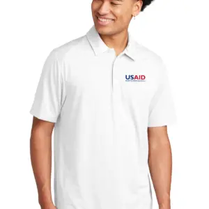 USAID English - Sport-Tek PosiCharge Tri-Blend Wicking Polo