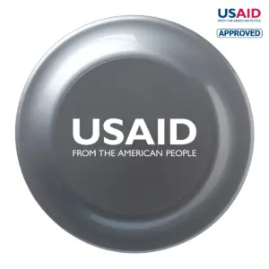 USAID English - 9.25 In. Solid Color Flying Discs