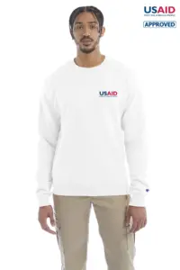 USAID English - Champion Adult Powerblend® Crewneck Sweatshirt