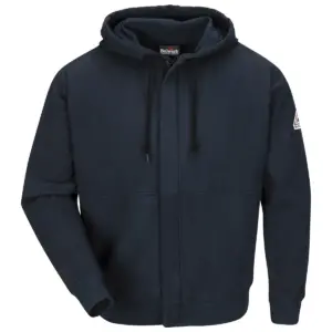 USAID English - Bulwark® Men's Fleece Zip Front W/Hood