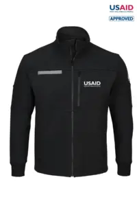 USAID English - Bulwark® Men's Fleece Full Zip Jacket