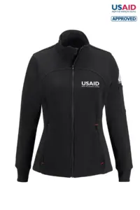 USAID English - Bulwark® Women's Fleece Full Zip Sweatshirt