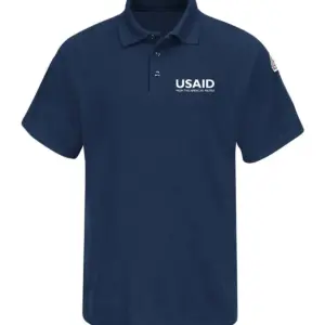 USAID English - Bulwark® Men's 6.5Oz Short Sleeve Classic Ct2 Polo