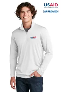 USAID English - Sport-Tek Men's PosiCharge Competitor 1/4-Zip Pullover Sweatshirt
