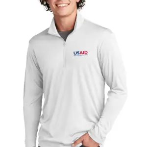 USAID English - Sport-Tek Men's PosiCharge Competitor 1/4-Zip Pullover Sweatshirt
