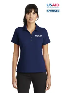 USAID English Nike Golf Ladies Dri-FIT Classic Polo Shirt