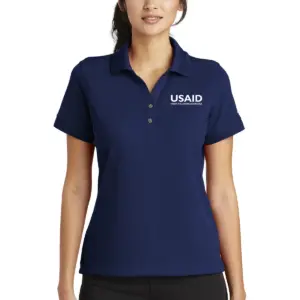 USAID English Nike Golf Ladies Dri-FIT Classic Polo Shirt