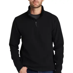 USAID English - Port Authority Men's Value Fleece 1/4-Zip Pullover Jacket