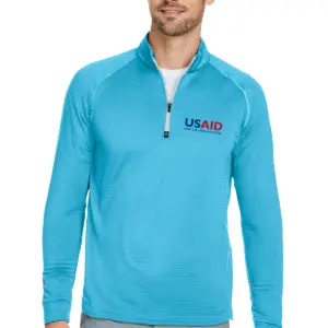 USAID English - Swannies Golf Men's Lukas Lightweight Quarter-Zip