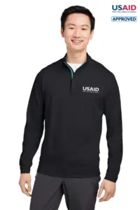 USAID English - Swannies Golf Men's McKinnon Quarter-Zip