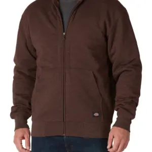USAID English - Dickies Men's Fleece-Lined Full-Zip Hooded Sweatshirt