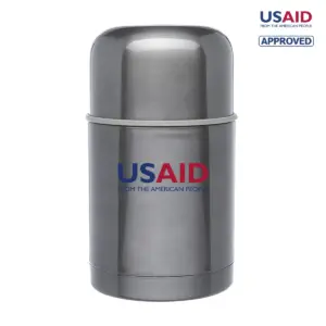 USAID English - 20 oz.  Large Urban Food Containers