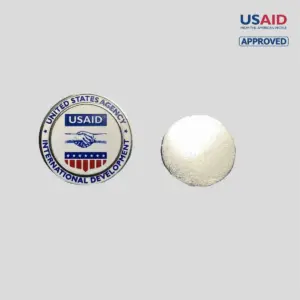 USAID English - Seal Lapel Pins Min 100 pcs