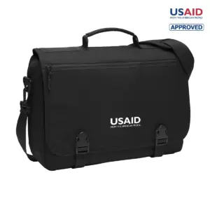 USAID English - Port Authority Messenger Briefcase