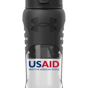 USAID English - 24 Oz. Under Armour Draft Grip Bottle