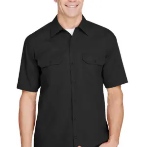 USAID English - Dickies Men's FLEX Short-Sleeve Twill Work Shirt