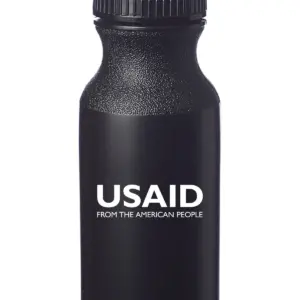 USAID English - 20 Oz. Custom Plastic Water Bottles