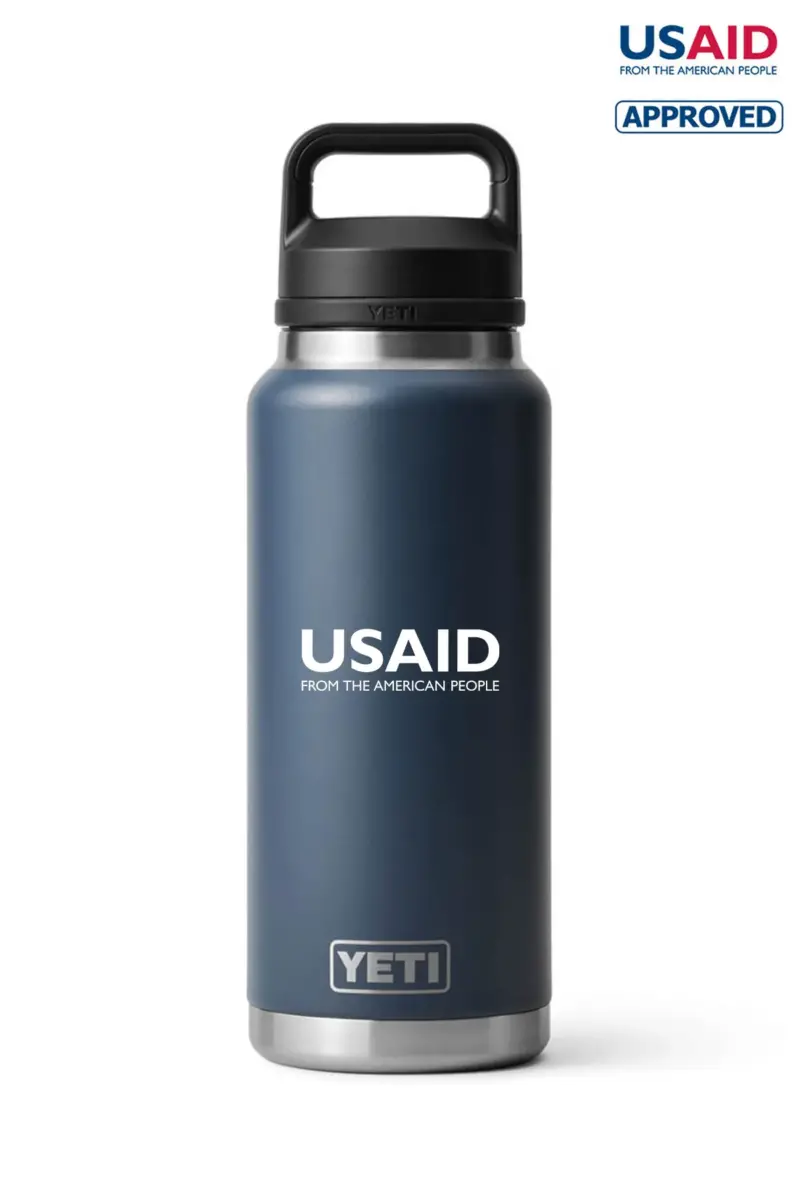 USAID English - Yeti Rambler 36oz Bottle w/ Chug Cap