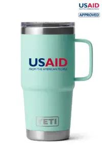 USAID English - Yeti Rambler 20oz. Travel Mug w/ Stronghold Lid