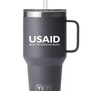 USAID English - Yeti 35oz Straw Mug