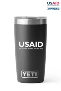 USAID English - Rambler 10oz Tumbler w/ Magslider Lid