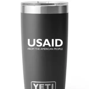 USAID English - Rambler 10oz Tumbler w/ Magslider Lid