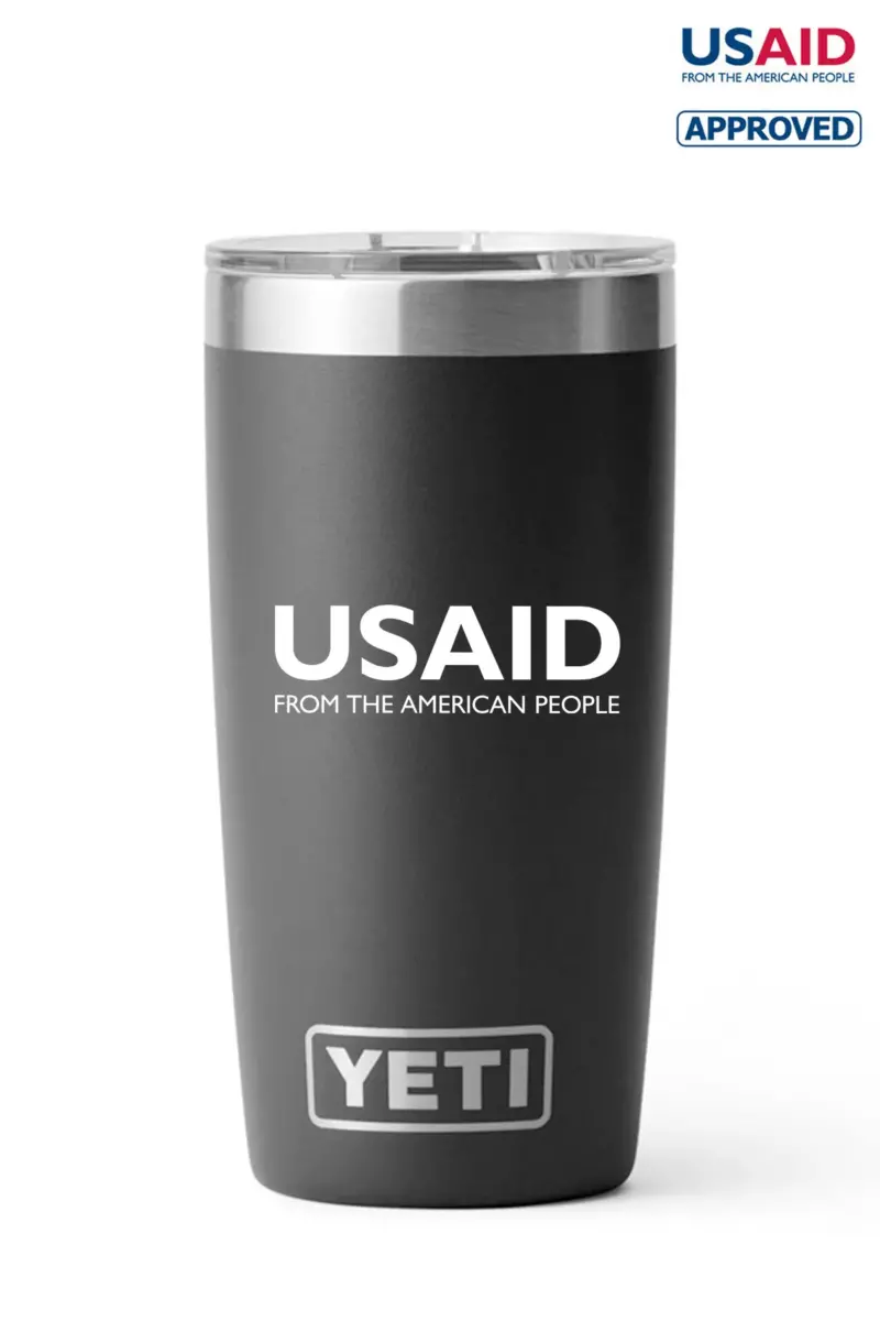 USAID English - Rambler 10oz Tumbler w/ Magslider Lid