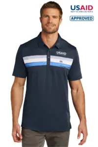 USAID English - New TravisMathew Cabana Chest Stripe Polo