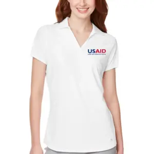 USAID English PUMA GOLF Ladies Cloudspun Free Polo