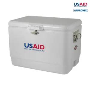USAID English - Coleman® 54 qt. Classic Steel Belted© Cooler