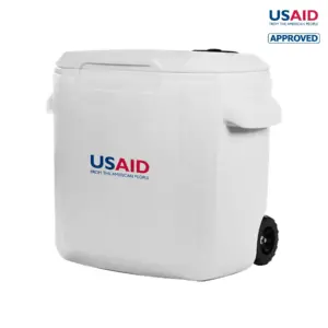 USAID English - Coleman® 28 qt. Wheeled Cooler