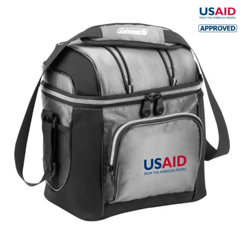 USAID English - Coleman® 9-Can Soft-Sided Cooler With Removable Liner