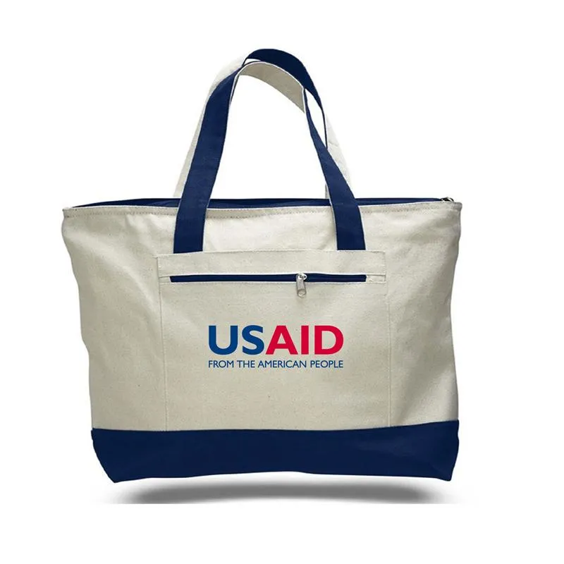 usaid english accent tote